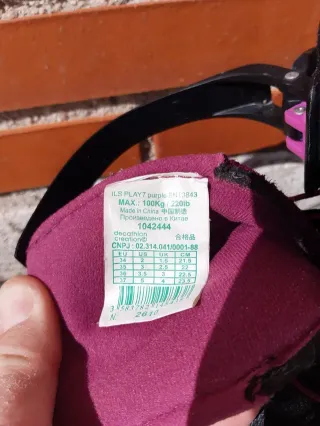 Patines en línea Decathlon talla 34 a 37