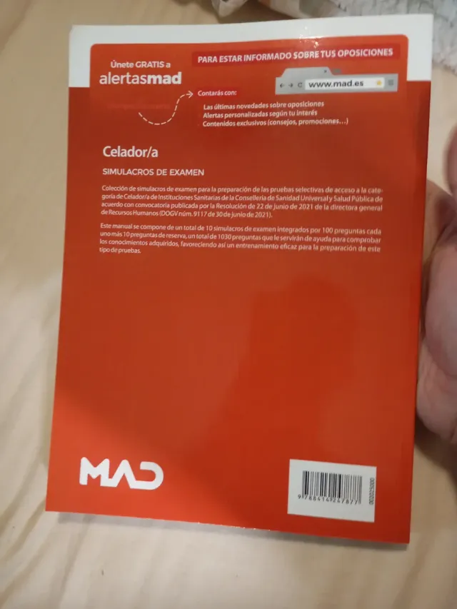 celador simulacros de examen (2021)