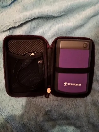 Disco Duro Externo Transcend 4TB Morado