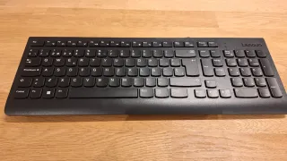 Teclado y Mouse Lenovo Negro