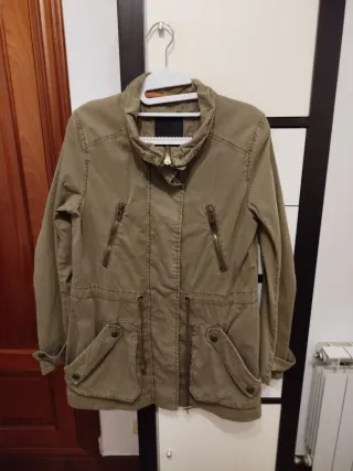 Parka verde mujer talla S