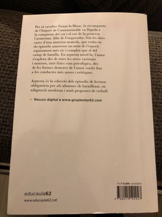 Tirant lo Blanc. Episodis amorosos. Text adapta...