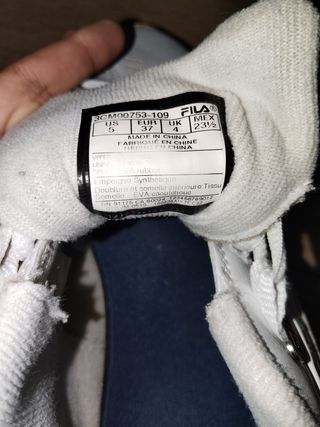 Zapatillas Fila Blancas