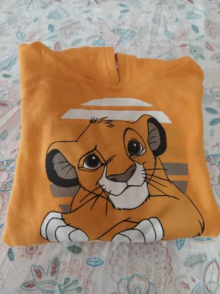 Sudadera Naranja Simba El Rey León