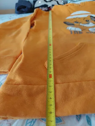 Sudadera Naranja Simba El Rey León