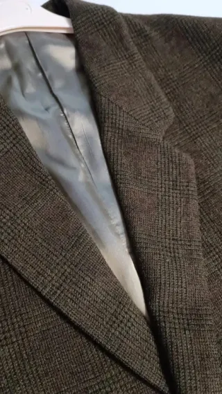 Chaqueta Unicen Chico T.52 Marrón/Verde