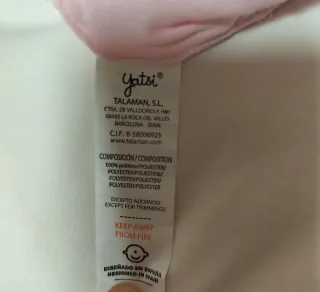 Gorrito y guantes de bebé rosa