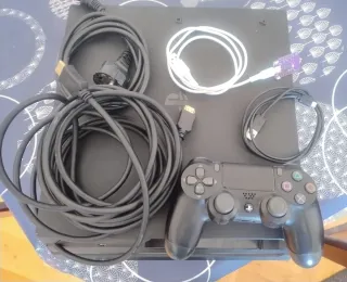 Ps4 Pro 9.00 Negra + Accesorios