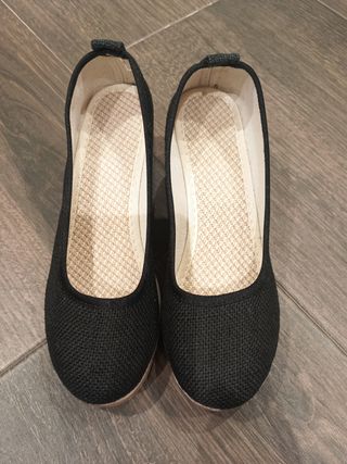 Alpargatas cuña mujer talla 38