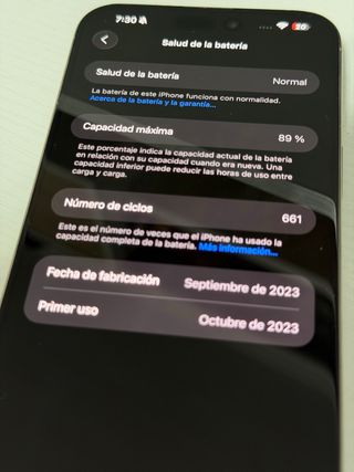 iPhone 15 Pro Max 256GB Titanio Natural