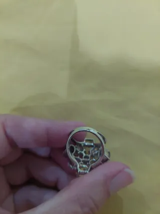 Anillo plata 925 y piedras.