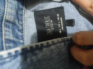 Chaqueta vaquera azul