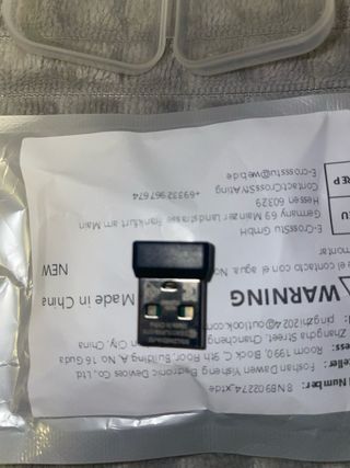Receptor USB Inalámbrico Ratón Logitech
