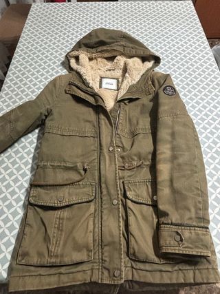 Chaqueta verde militar Pimkie con capucha