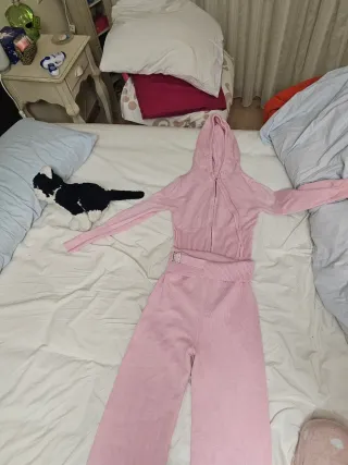 Conjunto chándal rosa