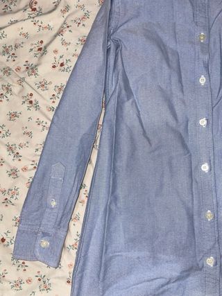 Vestido camisa niña Ralph Lauren azul