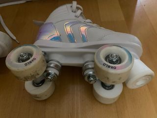 Patines artísticos infantiles blancos