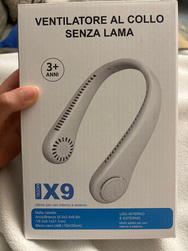 Ventilatore da collo senza lama X9
