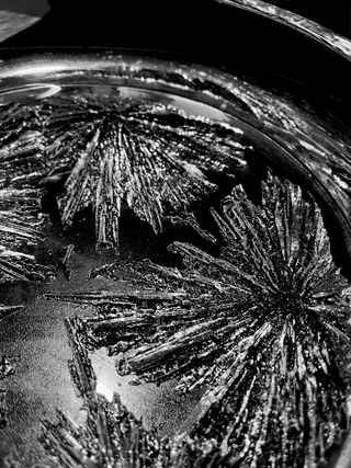 Bandeja Cristal Daum France Modernista 1960