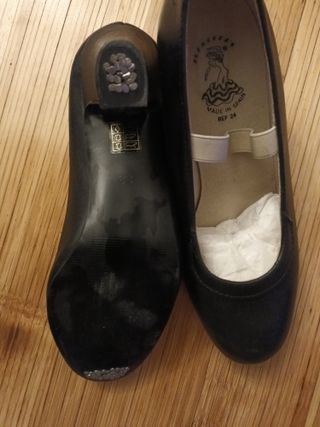 Zapatos Flamenco Negros Talla 38