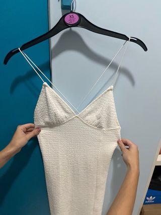 Vestido blanco tirantes