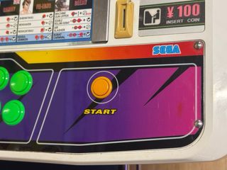 Panel Arcade SEGA Versus City