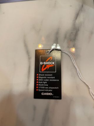 Reloj Casio G-Shock Metálico Plata/Blanco