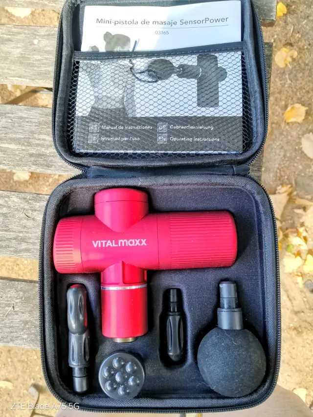 Pistola Masajeador Vitalmaxx SensorPower