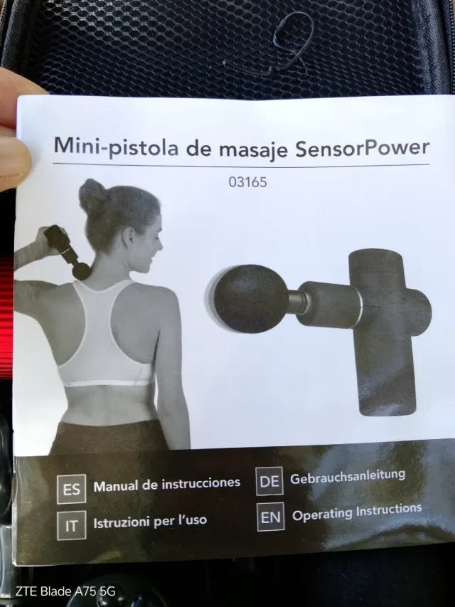Pistola Masajeador Vitalmaxx SensorPower