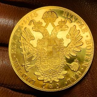 Moneda de Oro 1915 Austria Hungría