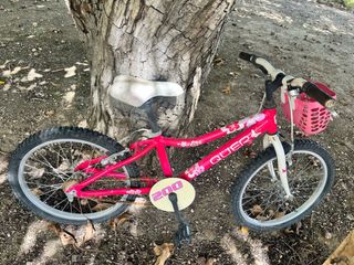 Bicicleta infantil rosa QUER 200