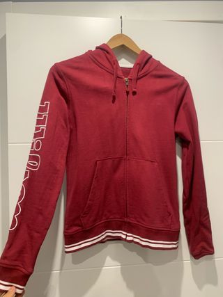 Sudadera Wilson Roja con Logo