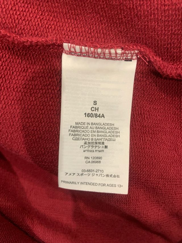 Sudadera Wilson Roja con Logo