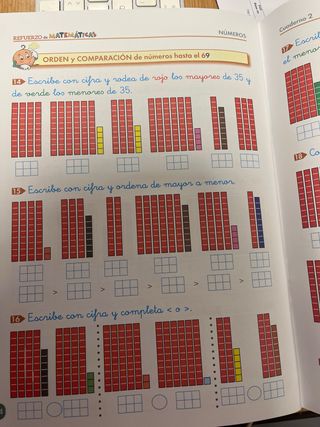 Cuaderno de refuerzo de matemáticas. Matemática...