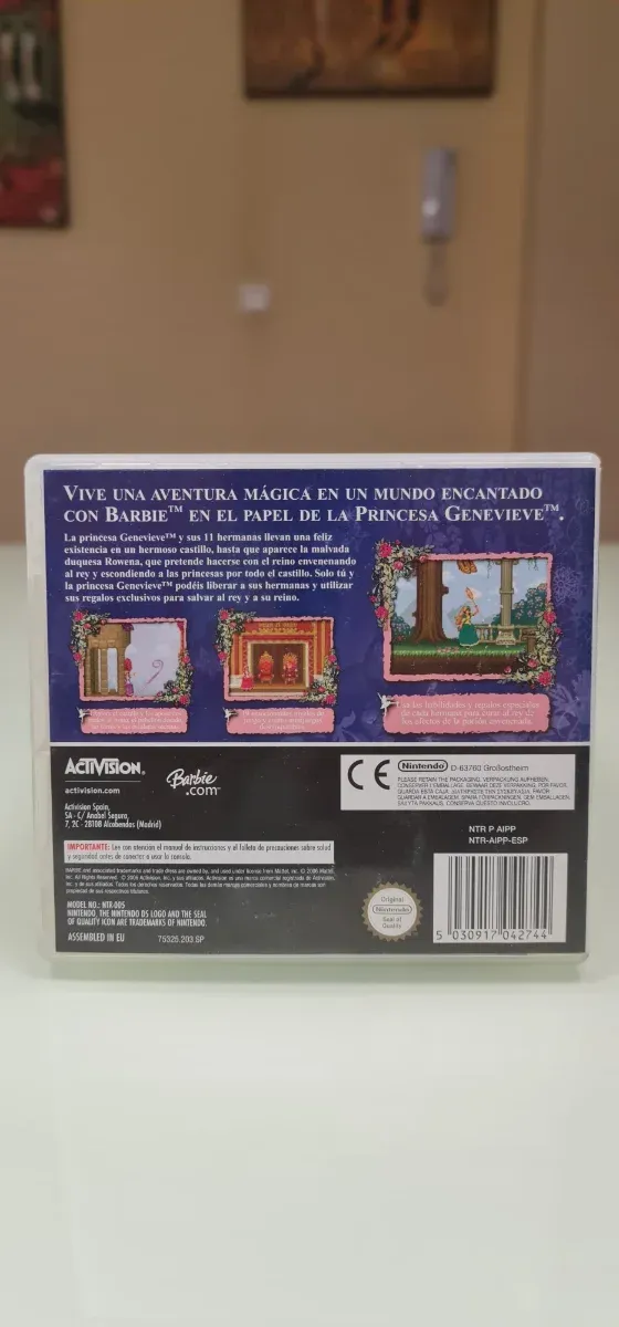 Barbie 12 Princesas Bailarinas DS (Español)