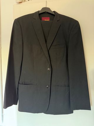 Traje Zara Man negro