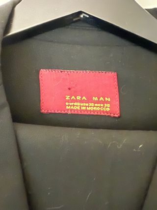 Traje Zara Man negro