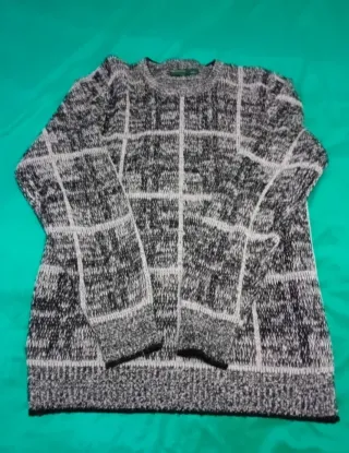 Maglione Piazza Italia Man  Uomo Tg L Grigio