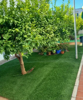 Vivienda con jardín comunitario en venta