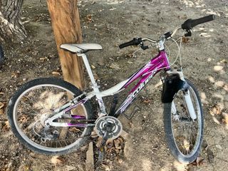Bicicleta de montaña Coluer morada