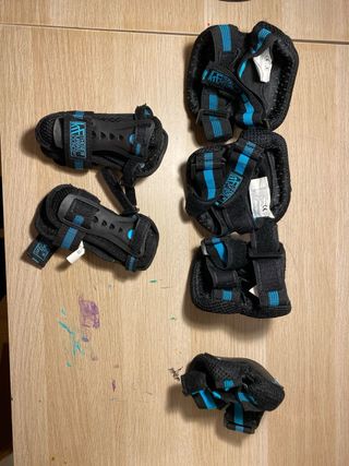 Protecciones KRF patinador infantil