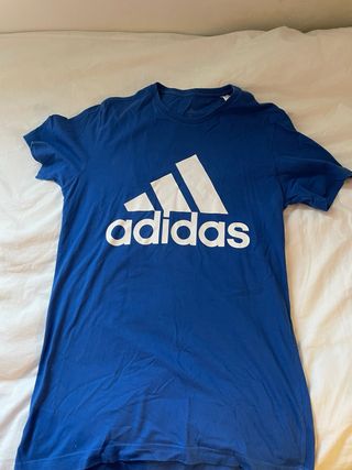 Camiseta Adidas corta azul