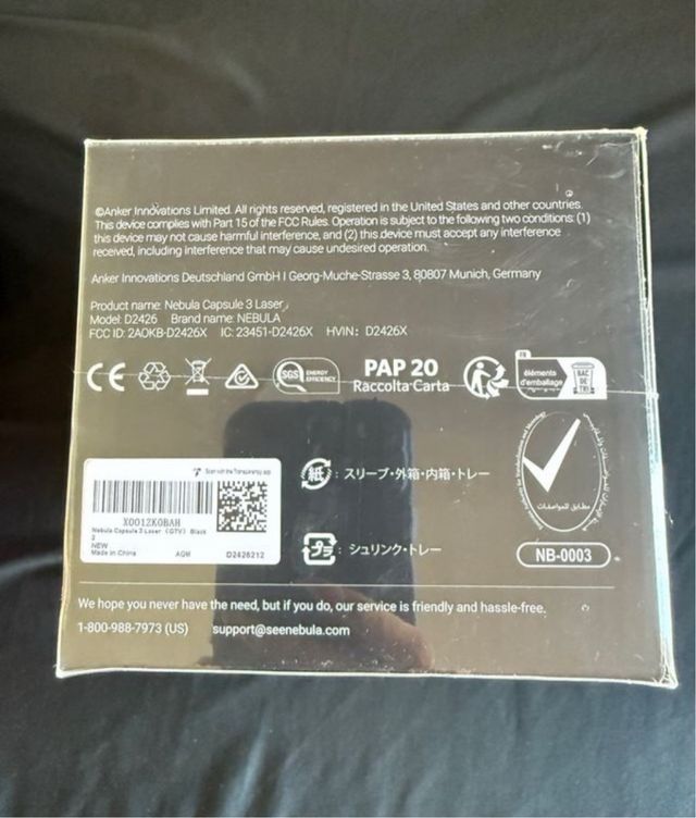 Proiettore Nebula D2426