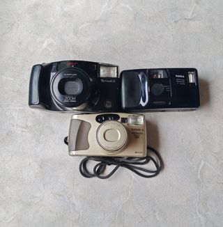 Lote 3 Cámaras Analógicas Vintage