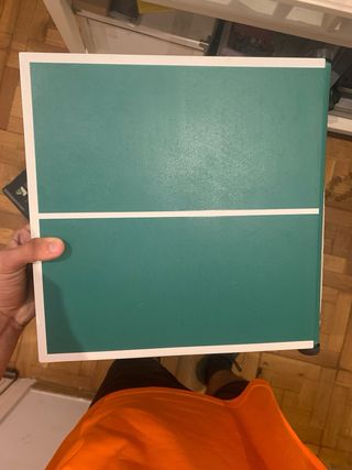 Mini mesa de ping pong plegable