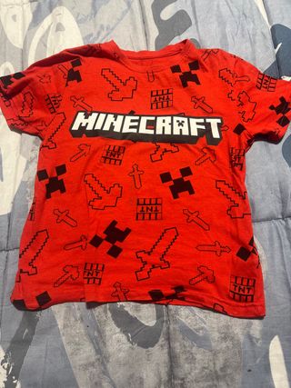 Camiseta Minecraft Niño Talla [Talla]