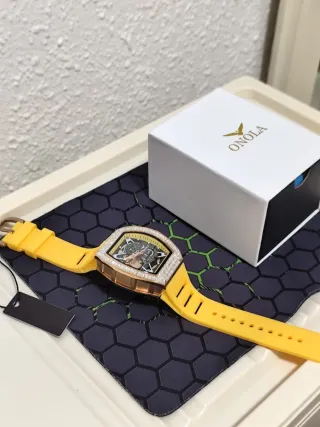 Reloj ONOLA Automático Dorado y Amarillo