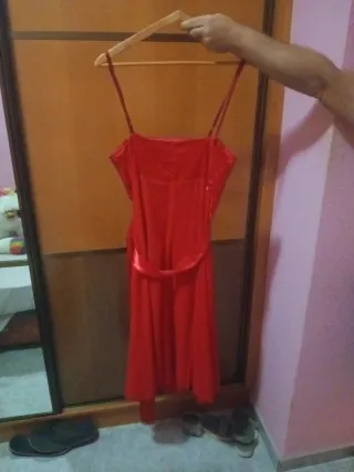 Vestido Rojo Fiesta