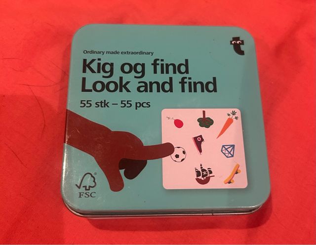 Juego Kig og find Look and find