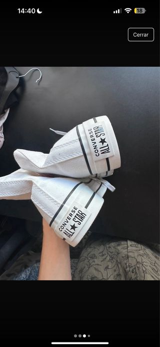 Zapatillas Converse Blancas nuevas 